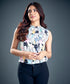 Cat Printed Sleeveless Top